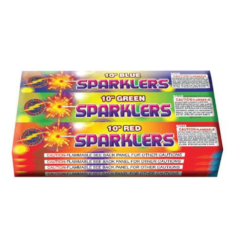 Sparklers - 10" Color Bamboo